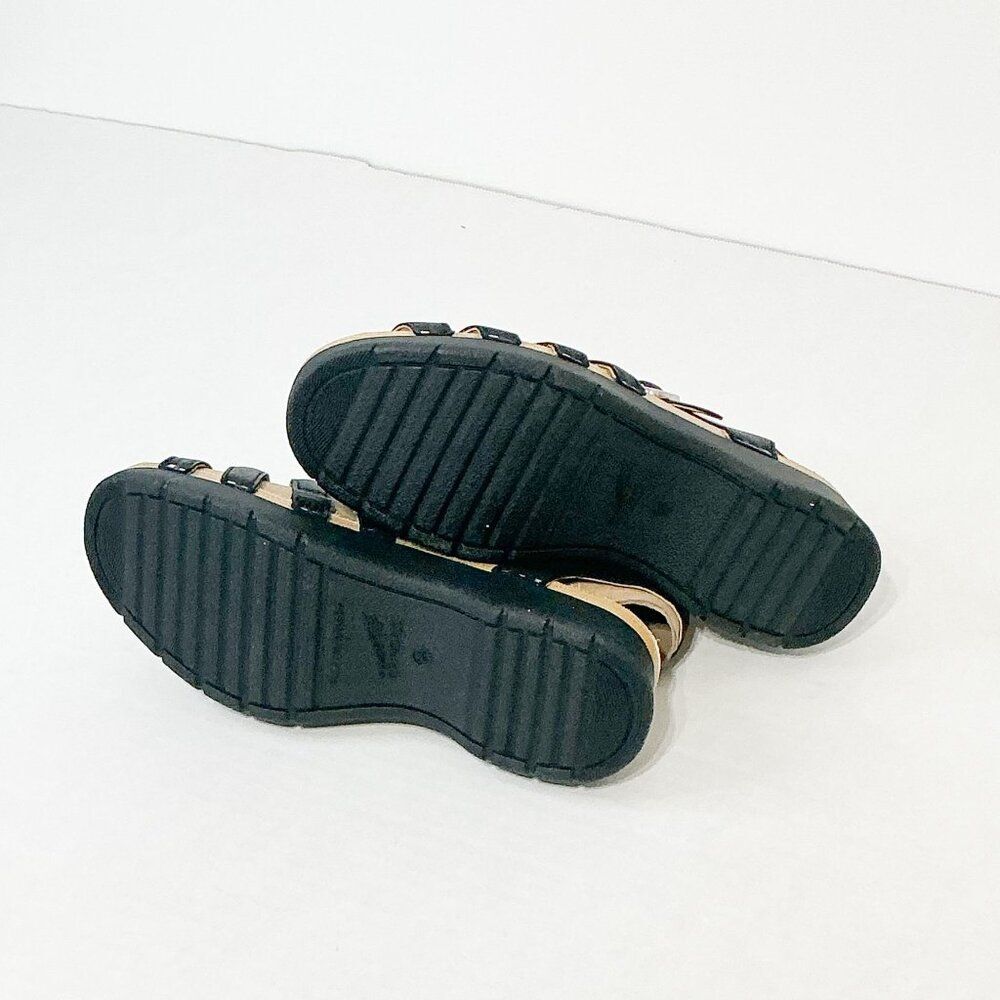 DANSKO NWB Sz 38 Black Nappa Leather Roxie Comfort Sandals - Picture 13 of 13
